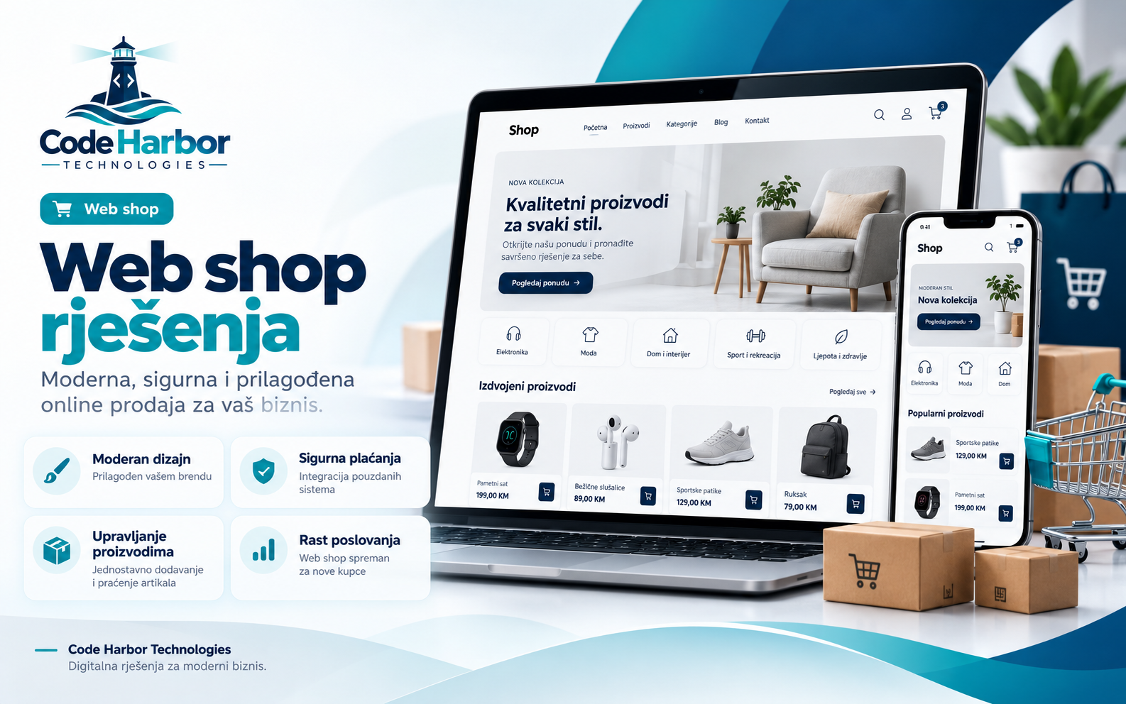 Web shop za vaš biznis